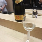 麻布十番 ふくだ - ワイングラスで楽しんだのは・・・
