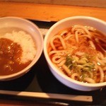 (有)高本製麺所 - カレー丼セット　500円