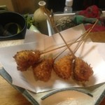 カマンベールの串揚げ