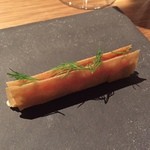 Point - 青カビチーズと紅玉リンゴのコンポート