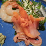 赤貝・ボタン海老・コハダ