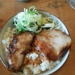 らぁめん さなだ - ミニトロ肉ご飯