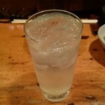 うきち炭火焼鳥 - レモンサワー