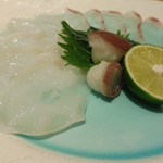 築地すし好 JIN仁 - 私の大好物☆ひらめ＆生たこのお造り