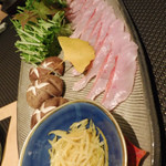 築地すし好 JIN仁 - 金目鯛のしゃぶしゃぶ