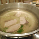 築地すし好 JIN仁 - ぶりのしゃぶしゃぶ