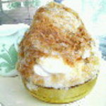 埜庵 - キャラメルババロア氷800円*2004.08~2008.07