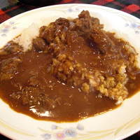 くいしんぼー山中 - 特選近江牛ビーフカレー。
