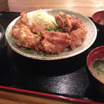 曙町 大衆居酒屋だるま - 鶏唐ランチ