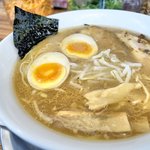 森本拉麺堂 - 料理写真:あじたま入りらぁめん