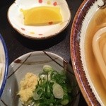 麦きり トクオカ - 薬味は別盛り