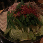 大阪串カツ・お好み焼き まっちゃん - もつ鍋