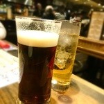 nico - ハーフ＆ハーフビール(500円)  ジンジャーエール(300円)飲みかけw