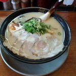 藤一番 西大須店 - とんこつラーメン＋チャーシュートッピング