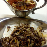 かれーの店 うどん  - 15/10/27 季節のすーぷかれー 秋プレミアム きのこの叫び