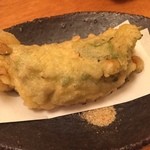 馳走屋河の - すり身魚のしそ巻き天ぷら