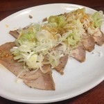 ラーメン神山 - H.27.10.4.夜 おつまみチャーシュー 450円