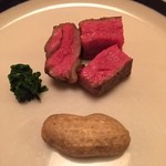 馳走屋河の - A5の牛肉
