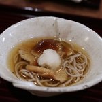 松川 - 2015/10山形天然なめこ 手打ち蕎麦