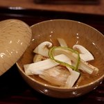 松川 - 2015/10富山紅ズワイガニ 信州松茸 お椀 