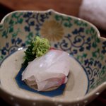 松川 - 2015/10淡路島真鯛 お造り