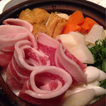 菜香家・わ - 和豚もちぶた豆乳鍋。