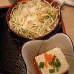 雲仙 - お豆腐には飛び子が乗ってた。冷奴暑い時期には最高やね♪