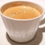 レストランエール - ランチコース 4752円 のコーヒー