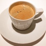 レストランエール - ランチコース 4752円 のコーヒー