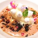 レストランエール - ランチコース 4752円 のモンブラン