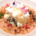 レストランエール - ランチコース 4752円 のモンブラン