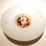 レストランエール - ランチコース 4752円 のモンブラン