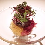 レストランエール - ランチコース 4752円 の野菜のパフェ