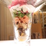 レストランエール - ランチコース 4752円 の野菜のパフェ