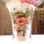 レストランエール - ランチコース 4752円 の野菜のパフェ