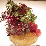 レストランエール - ランチコース 4752円 の野菜のパフェ