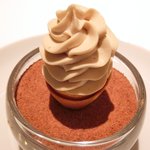 レストランエール - ランチコース 4752円 のフォアグラのソフトクリーム