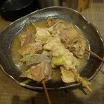 ささやささ - 串煮込み1皿3串600円(税別)