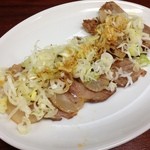 ラーメン神山 - H.27.10.1.夜 おつまみチャーシュー 450円