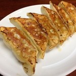 ラーメン神山 - H.27.10.1.夜 ビールセット 500円の餃子