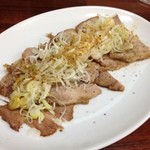 ラーメン神山 - H.27.9.29.夜 おつまみチャーシュー 450円