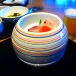 鮨・日本料理 暦 - 手まり弁当3段重ねになってます