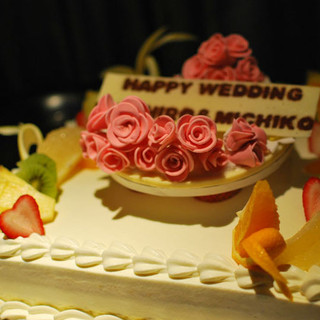 ケーキはオーダー可能です！