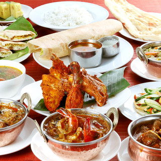 インド料理は身体の内側から綺麗になる美容にも良い料理です。