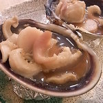 新橋 かま田 - 大あさり　浜焼き