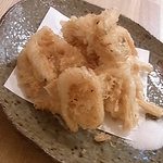 新橋 かま田 - 白えび　かきあげ