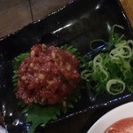 Yakiniku Shuka Gyuukaku - ユッケなめろう風