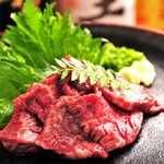 霜降馬刺し