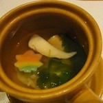 割烹　笑楽 - 松茸の土瓶蒸し 2_2015年10月