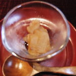 銀座うち山 - デザートのわらびもち